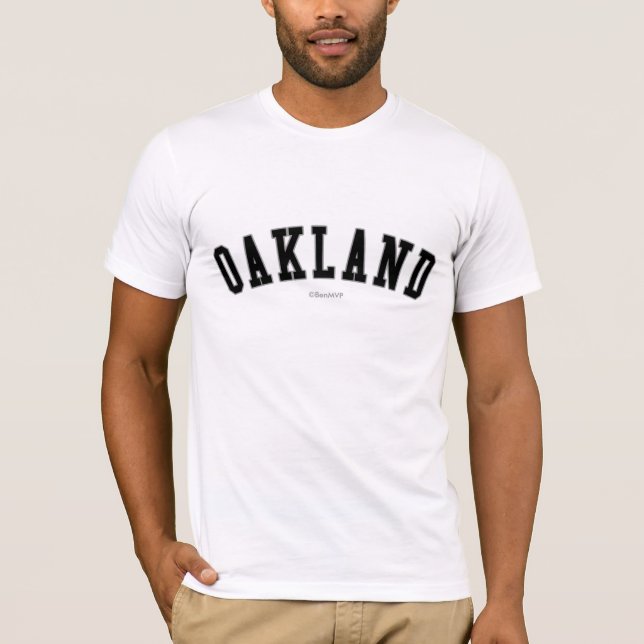 Camiseta Oakland (Frente)