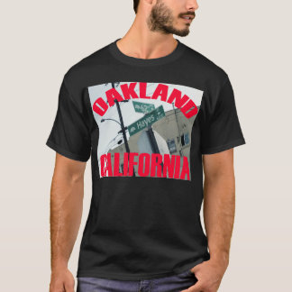 Camiseta Oakland, Califórnia (62nd Ave, Hayes Rua)
