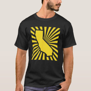 Camiseta Oakland Califórnia Kelly Verde E Amarelo Explosão