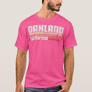 Camiseta Oakland California Retro Style Vintage 70s 80s 90s
