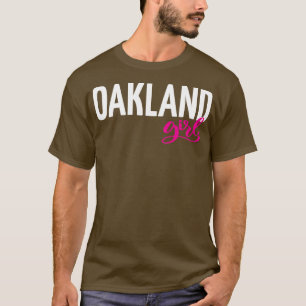 Camiseta Oakland Girl City in California USA
