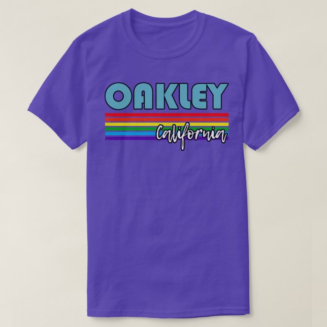 Camiseta Oakley California Pride Oakley Gift LGBT Sup (Frente do Design)