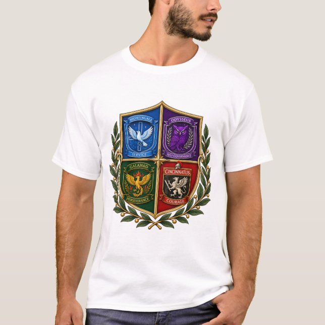 Camiseta OAO House Crest (Frente)