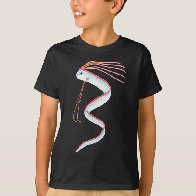 Camiseta Oarfish (リュウグウノツカイ)キッズ (Frente)
