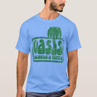 Camiseta Oasis Discos & Fitas