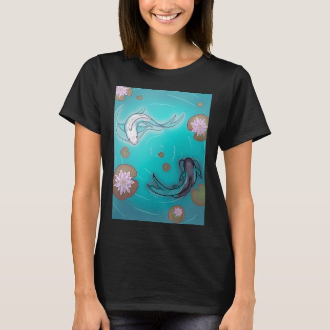 Camiseta Oásis Koi (Frente)