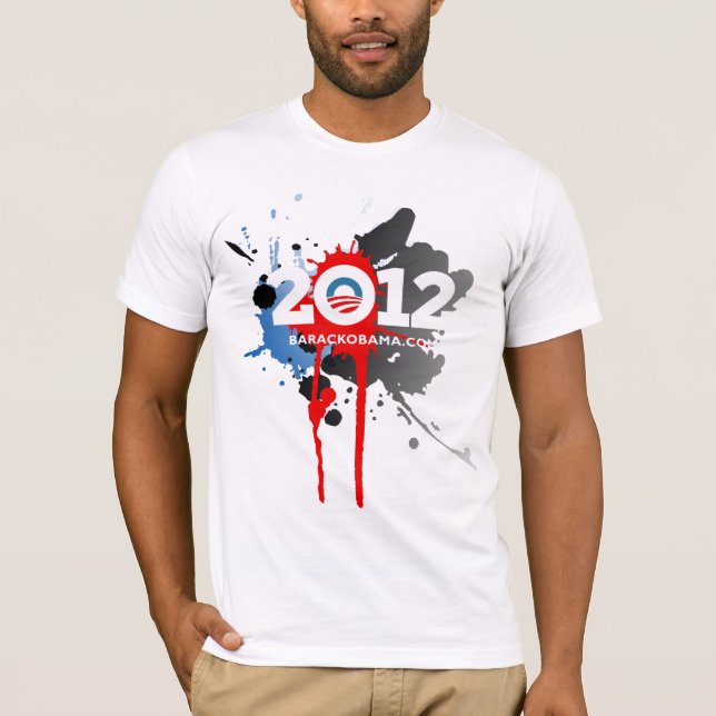 Camiseta Obama 2012 (Frente)