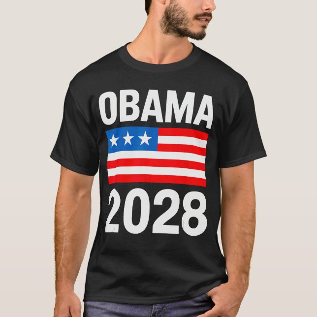 Camiseta Obama 2028 2 (Frente)