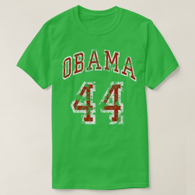 Camiseta Obama 44 dos Estados Unidos (Frente do Design)