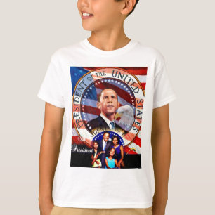 Camiseta Obama, 45º Presidente dos Estados Unidos_