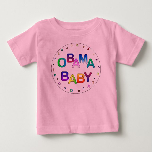 Camiseta OBama Baby (Frente)