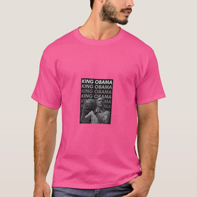 Camiseta Obama Basball King (Frente)