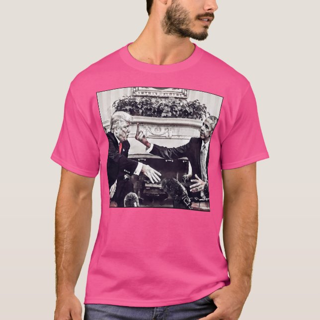 Camiseta Obama Desliga O Trump (Frente)