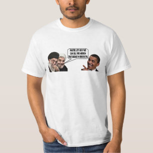 Camiseta OBAMA e Khamenei