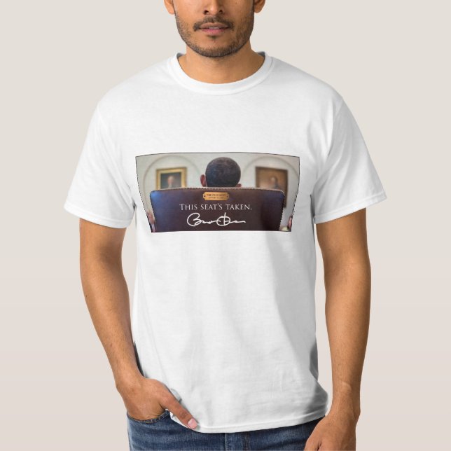 Camiseta Obama: "Este Seat tomado" o Tshirt 2012 da (Frente)