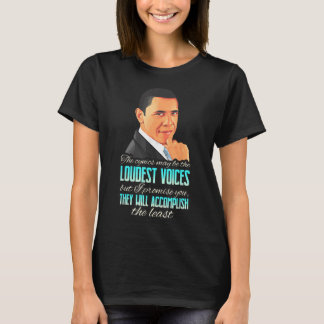 Camiseta Obama História Negra Presidentes do Dia dos Homens