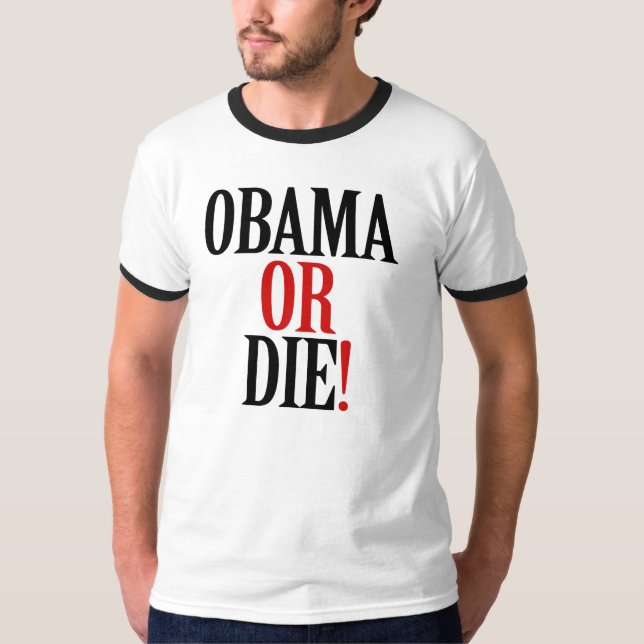 Camiseta Obama ou morre (Frente)