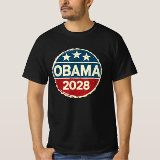 Camiseta Obama Para O Presidente 2028 Obama 2028