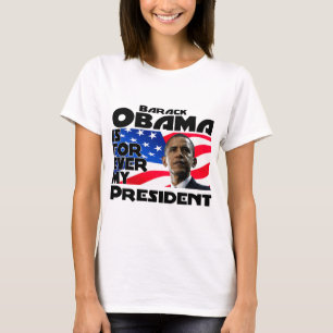 Camiseta Obama para sempre