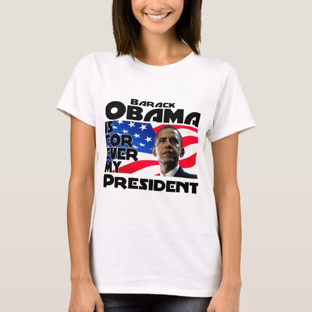 Camiseta Obama para sempre (Frente)