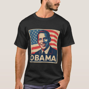 Camiseta Obama Presidente 2028 Obama 48º Presidente Dos EUA