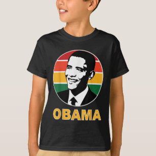 Camiseta Obama Retro Presidente Barack Obama Esperança Muda
