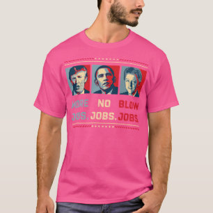 Camiseta Obama Sem Empregos Mais Empregos Mais Elevados