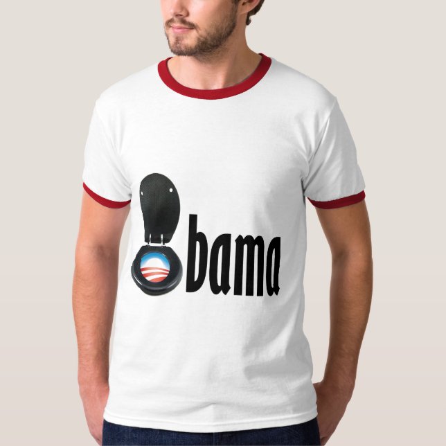 Camiseta Obama (toalete) (Frente)