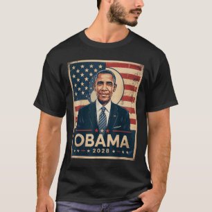 Camiseta Obama Vintage Presidente 2028 Obama _
