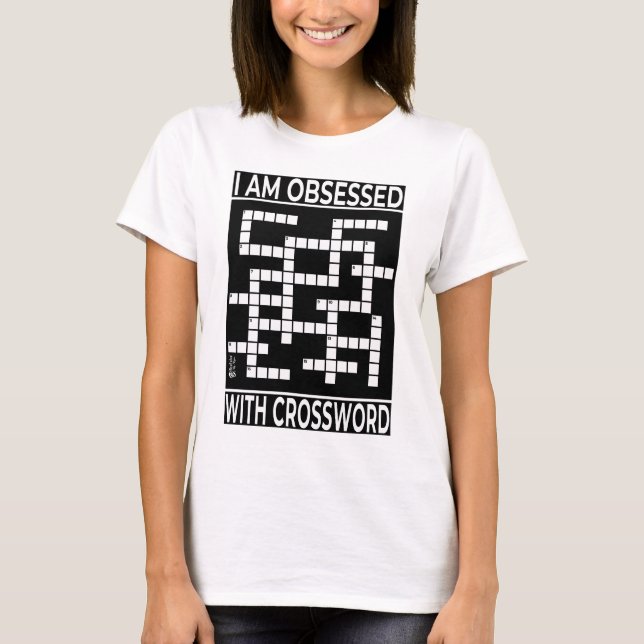 Camiseta Obcecado com as mulheres de espadas brancas (Frente)