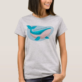 Camiseta Obcecado com Baleias para Amantes de Baleias