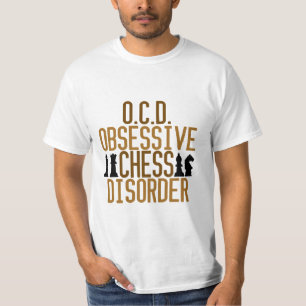 Camiseta Obcecado com Xadrez