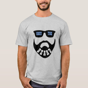 Camiseta Obedeça à barba (Olhos Azuis da Barba Escura)