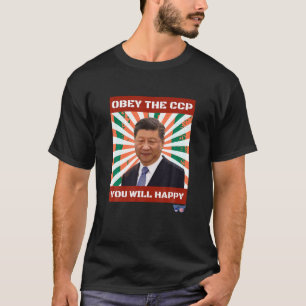 Camiseta Obedeça Ao Slogan Sarcástico Do PCC
