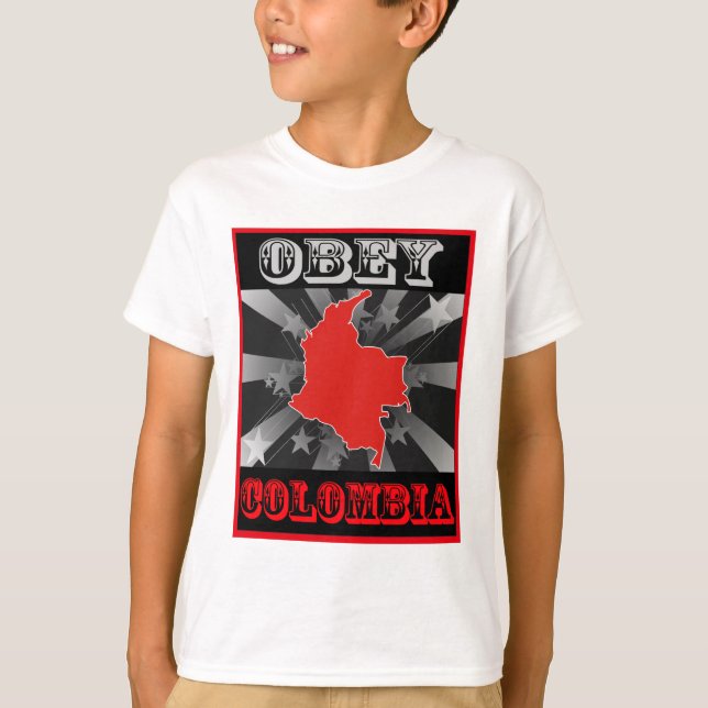 Camiseta Obedeça Colômbia (Frente)