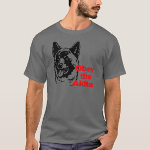 Camiseta Obedeça o Akita