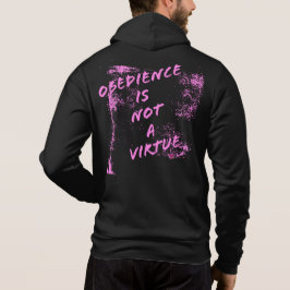 Camiseta Obediência não é uma virtude Hoodie