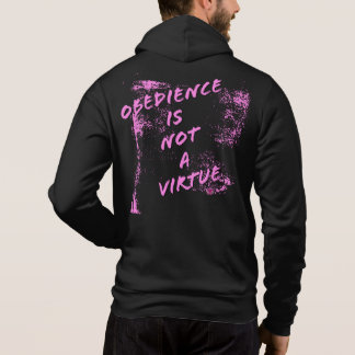 Camiseta Obediência não é uma virtude Hoodie