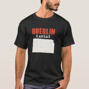 Camiseta Oberlin Kansas EUA State America Viagem Kansan