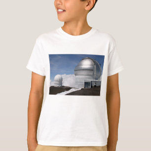 Camiseta Obervatórios de Mauna Kea, telescópio dos Gêmeo