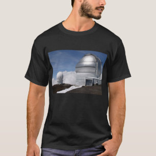 Camiseta Obervatórios de Mauna Kea, telescópio dos Gêmeo
