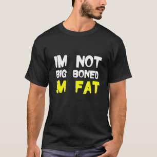 Camiseta Obesidade Não Grande Pessoas Com Gordura Im Fat