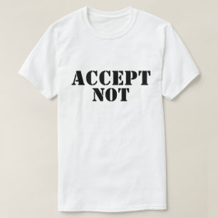 Camiseta OBEY NOT – Declaração Rebelde