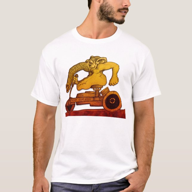 Camiseta Objecto da equitação (Frente)