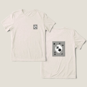 Camiseta objet_22_camellia,t-shirt de aves e cerâmica