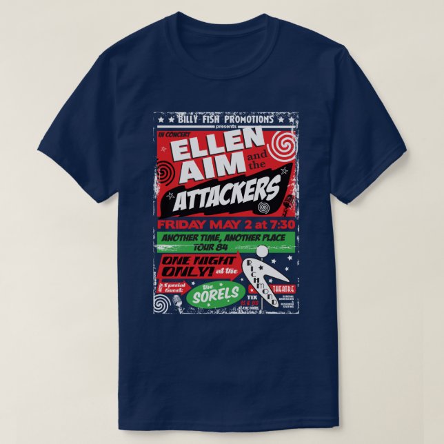Camiseta Objetivo e atacantes (Frente do Design)