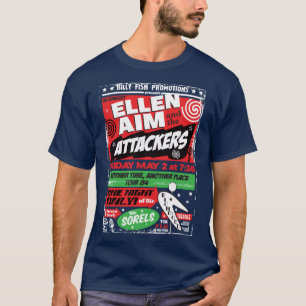 Camiseta Objetivo e atacantes