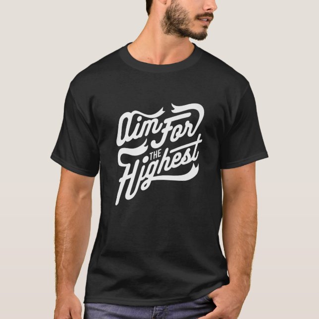 Camiseta Objetivo Para A Motivação Mais Elevada (Frente)