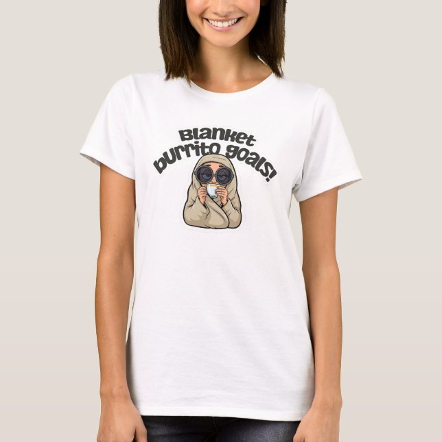 Camiseta Objetivos Burrito em Aberto (Frente)