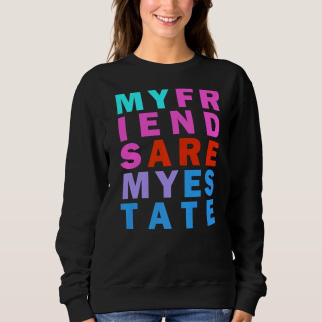 Camiseta Objetivos de Amizade Cota Inspirativa Arco-Íris (Frente)